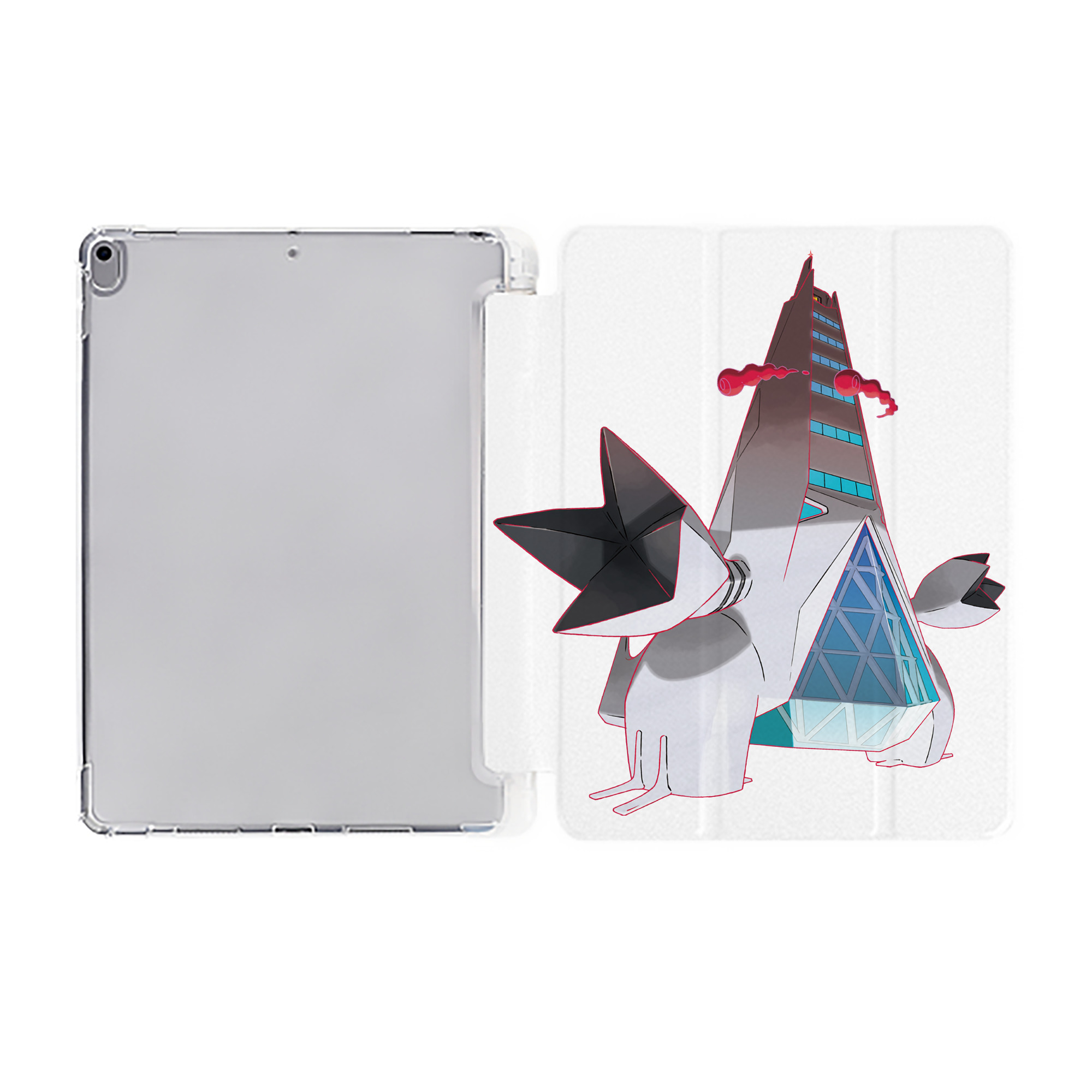 （画像用） ポケットモンスター Pokémon IPad ケース ペン収納付き 三つ折りスタンド PUレザー×シリコン 対応機種9.5/10.5/10.9インチ